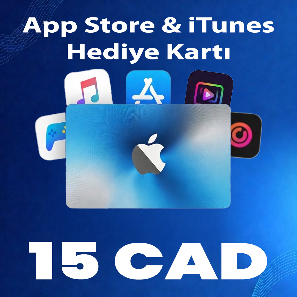 App Store & iTunes Gift Card 15 CAD