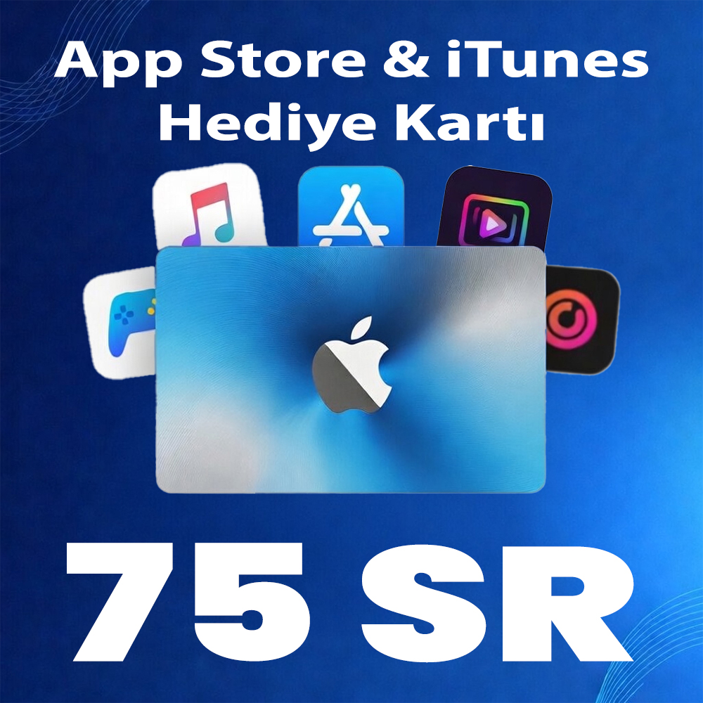 75 SR App Store & iTunes Hediye Kartı