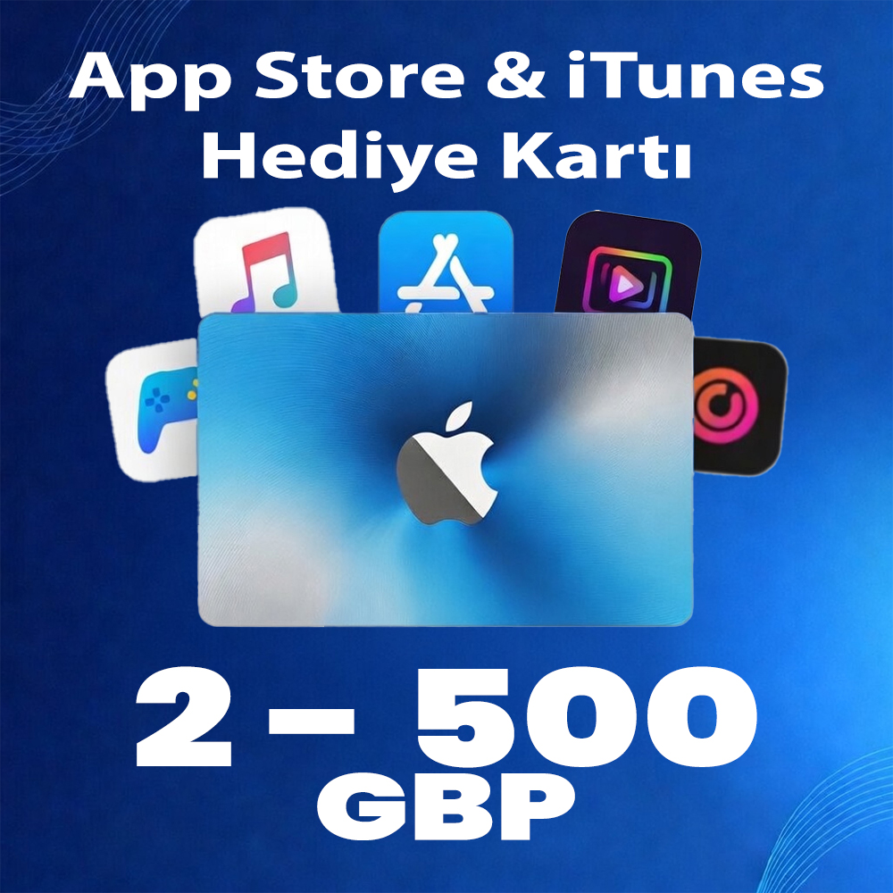 App Store & iTunes Gift Card (2 - 500 GBP)