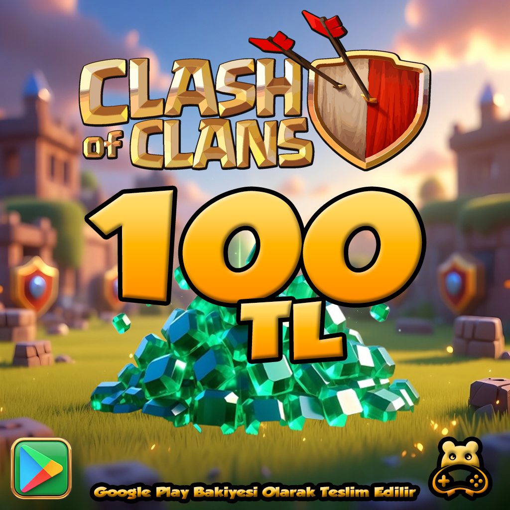 Clash Of Clans 100 TL Google Play