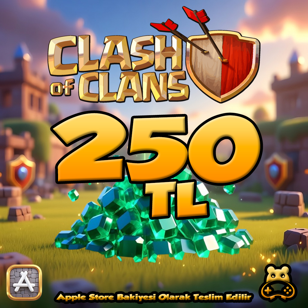 Clash Of Clans 250 TL App Store