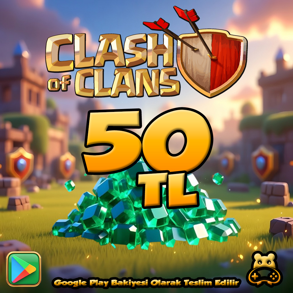Clash Of Clans 50 TL Google Play