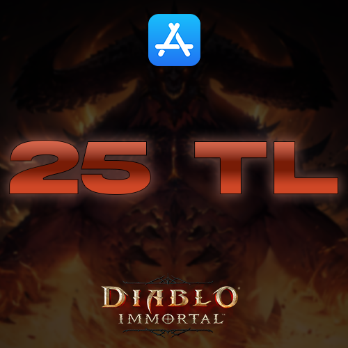 Diablo Immortal 25 TL App Store