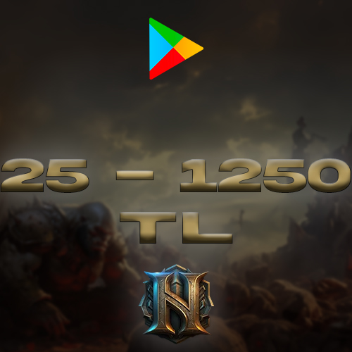 Honor of Kings 25 - 1250 TL Google Play