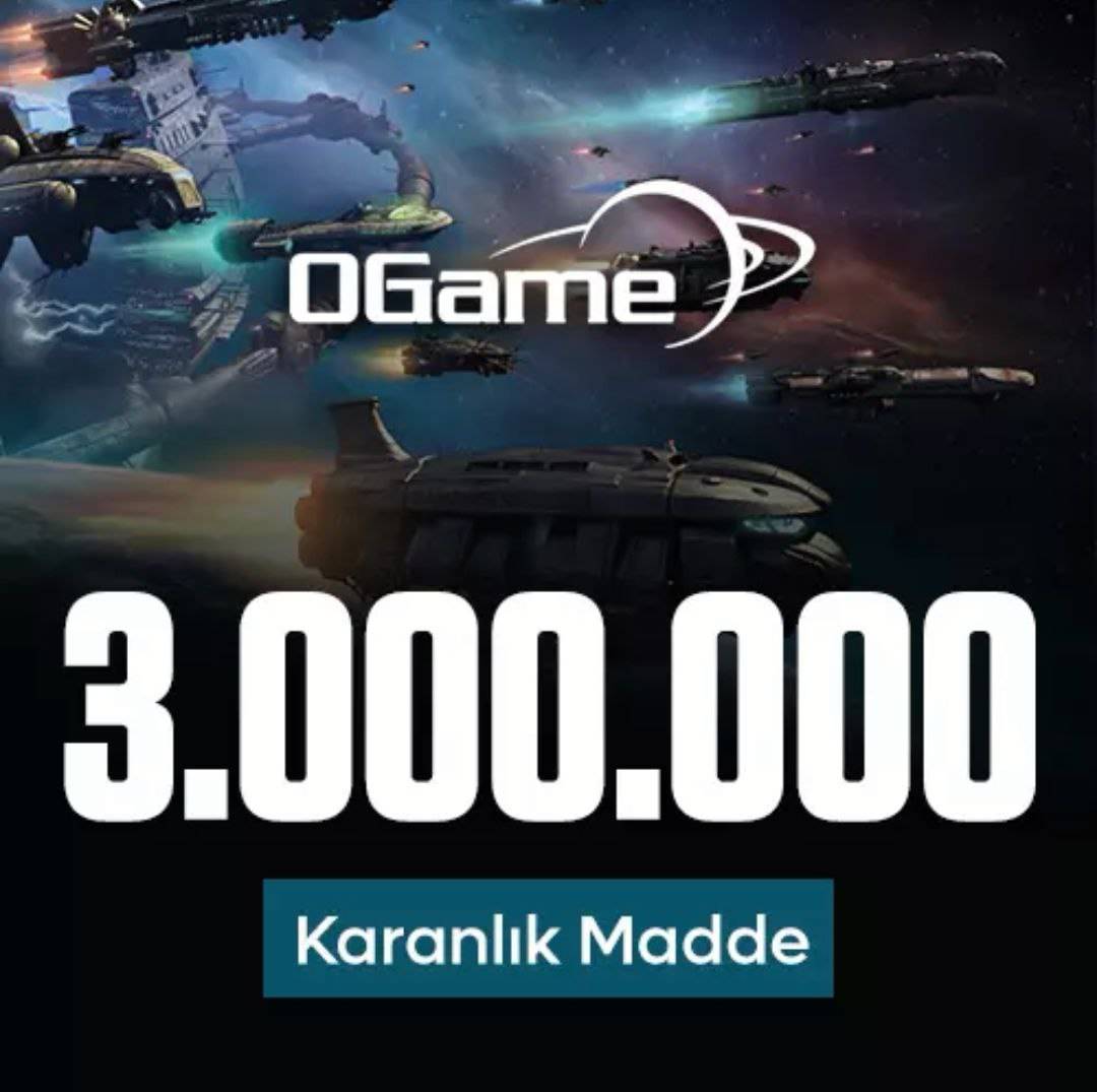 OGame 3,000,000 Dark Matter