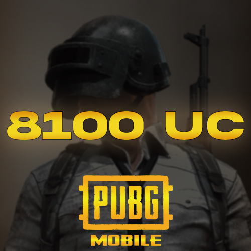 PUBG Mobile 8100 UC