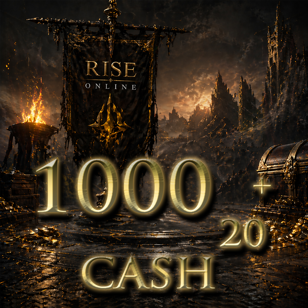 Rise Online World Mobile 1000 + 20 Cash