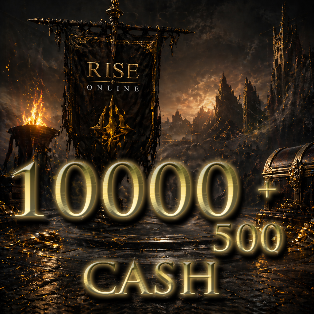 Rise Online World Mobile 10000 + 500 Cash