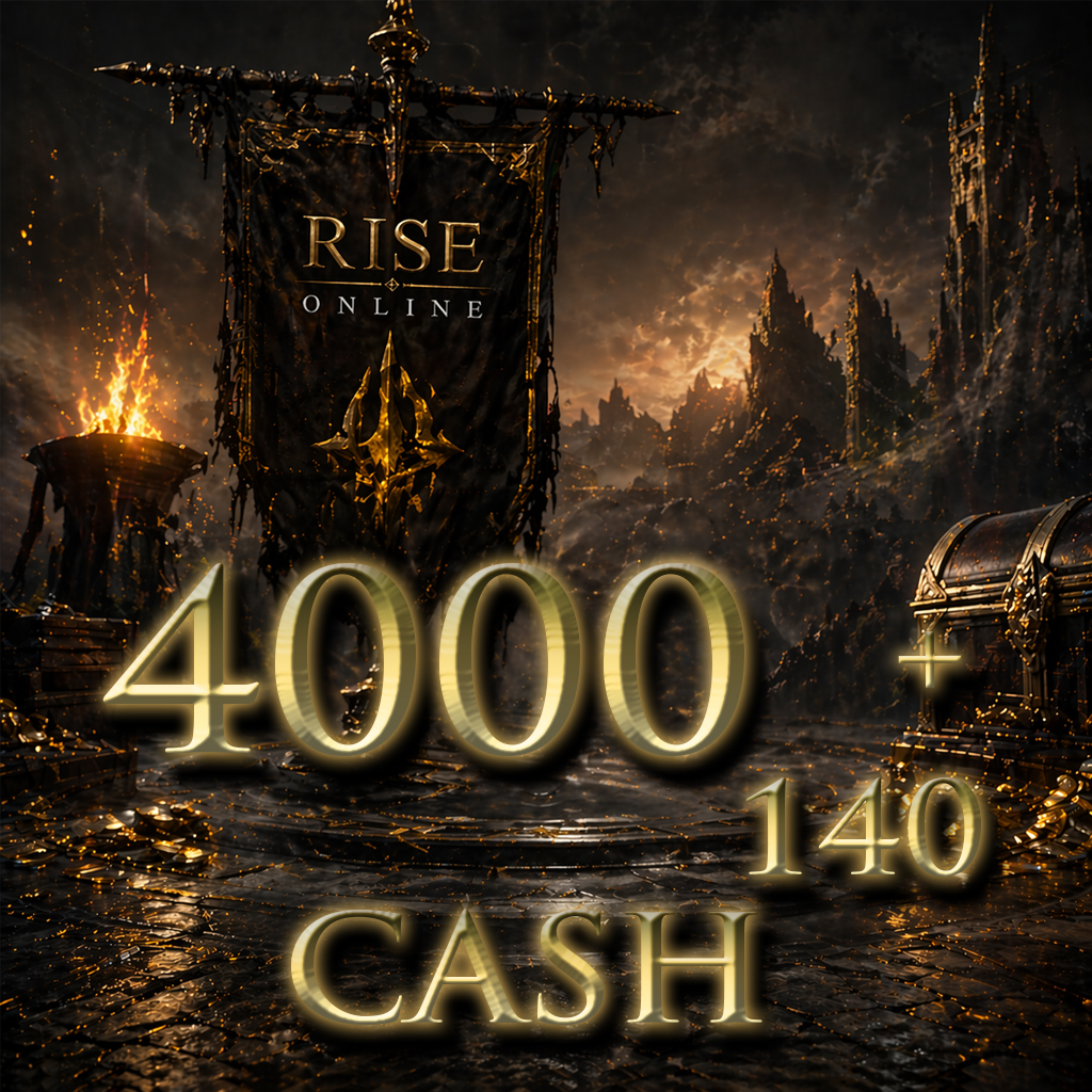 Rise Online World Mobile 4000 + 140 Cash