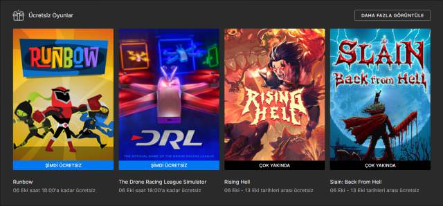 Epic Games'in bu haftaki &uuml;cretsiz oyunları a&ccedil;ıklandı! Epic Games bu hafta hangi oyunlar &uuml;cretsiz?