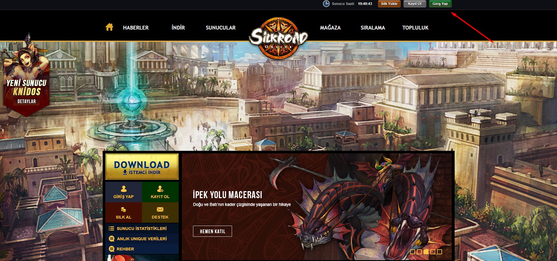 Silkroad Online T&uuml;rkiye Silk