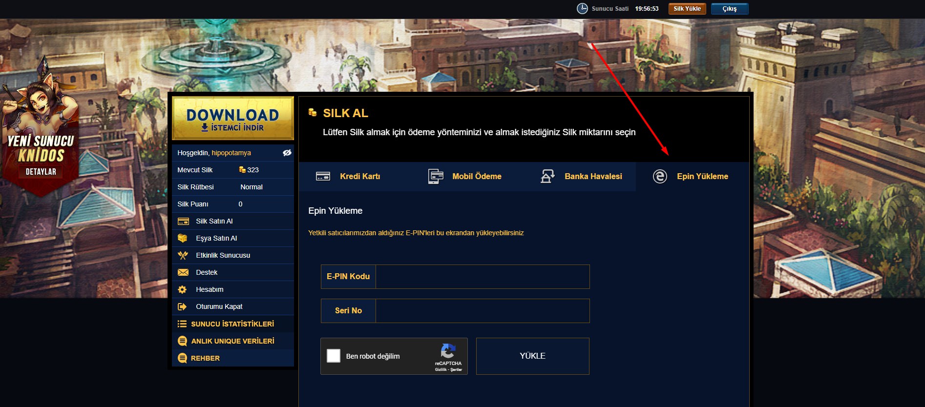 Silkroad Online T&uuml;rkiye Silk